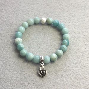 Silver Heart Bracelet